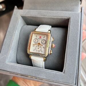 GOTTA GO!!!!  *EXCELLENT condition* Michele Deco Carousel Watch*